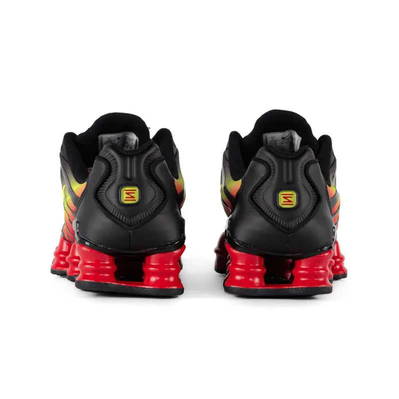 Nike Shox TL Black Volt Fire Red