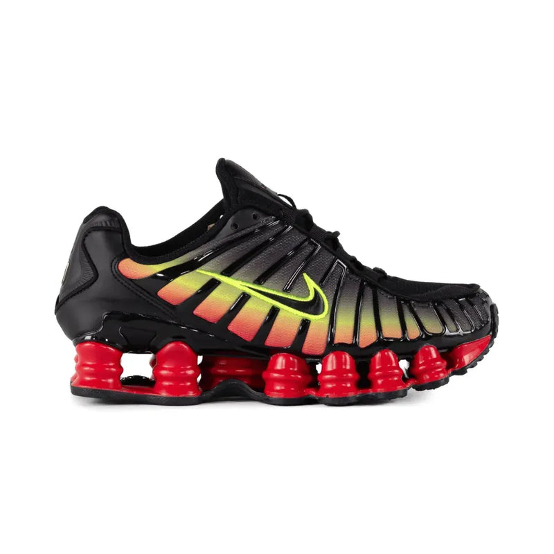 Nike Shox TL Black Volt Fire Red