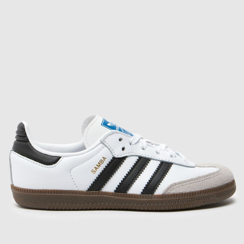 Branco Preto adidas Samba