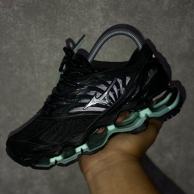 MIZUNO PROPHECY 8 - PRETO/VERDE AGUA)